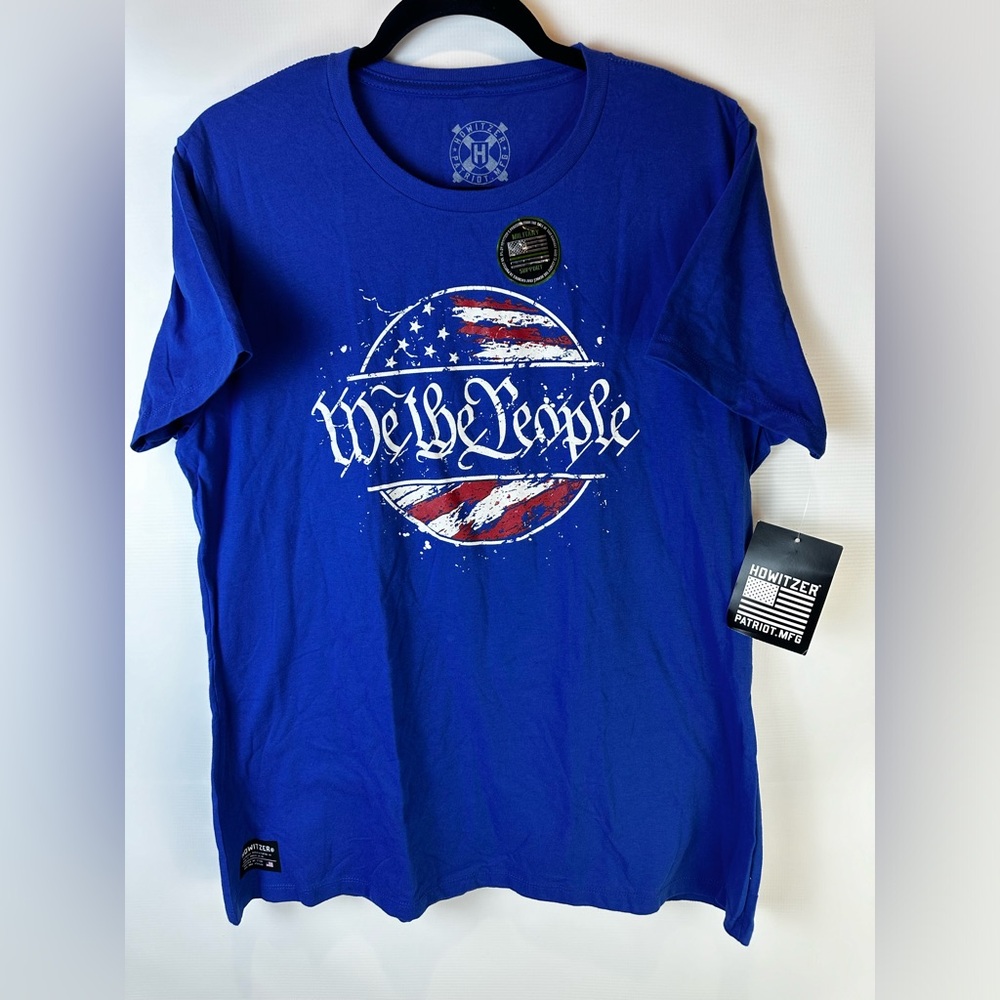 Howitzer Patriot MFG - We the People - Blue T-Shirt 3XL